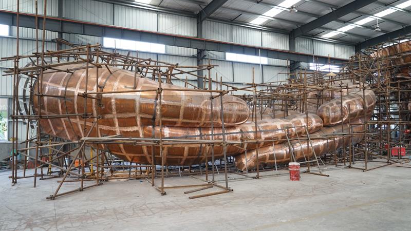 Mis-bronza-Sakyamuni-budda-qo'l